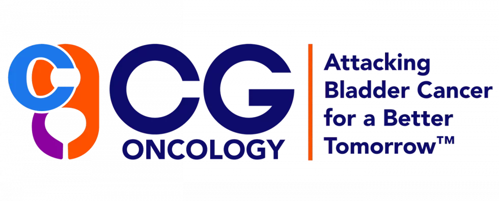 CG Oncology logo 
with tagline 
“Attacking Bladder 
Cancer for a Better 
TomorrowTM” next 