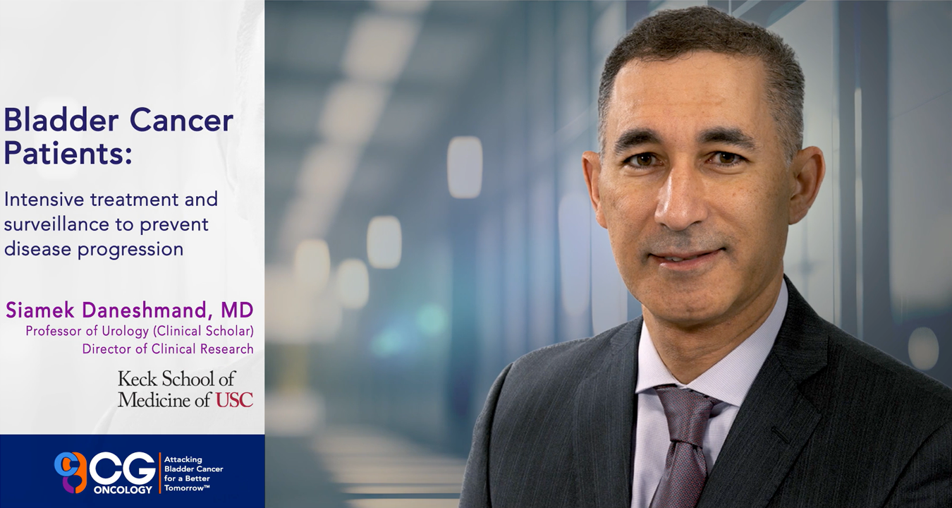 Video of Siamek  Daneshmand, MD, about the  patient journey in bladder cancer