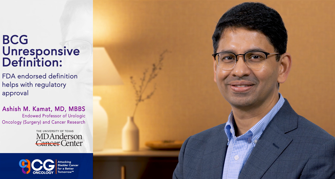Video of Ashish M Kamat, MD, MBBS, about the definition of  BCG-unresponsive