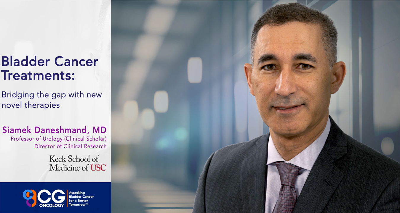 Video of Siamek Daneshmand, MD, discussing the treatment gaps in bladder cancer